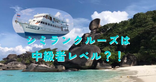 シミランクルーズは中級者レベルかを解説するアイキャッチ画像